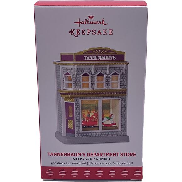 Hallmark Keepsake Korners 2017 Tannenbaum's Department Store Ornament in Box - Picture 1 of 6